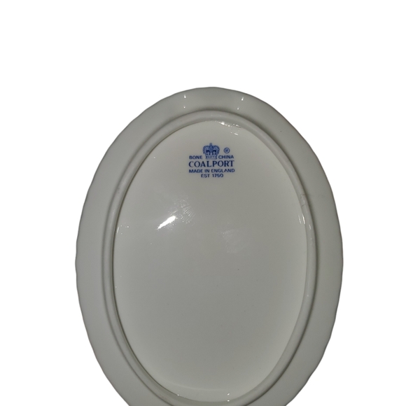 Vintage Coalport Bone China June flower wall hanging - Picture 2 of 4